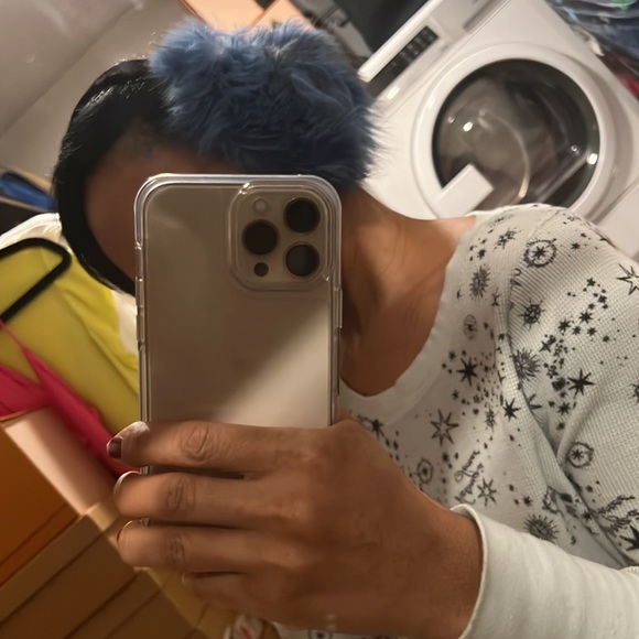 Blue Fox Fur Vest - 100% Real Fur + Earmuffs - Picture 9 of 10